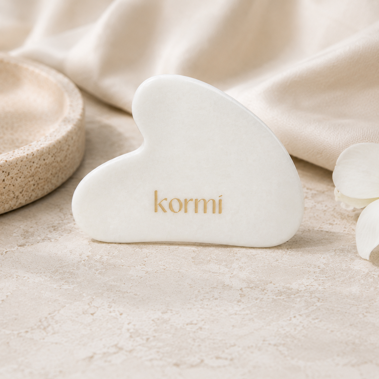 White Jade Stone Gua Sha